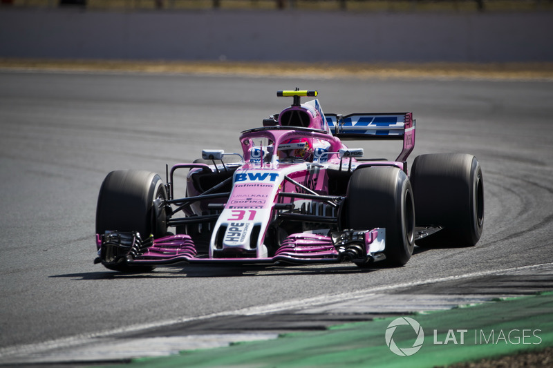 10. Esteban Ocon, Force India VJM11