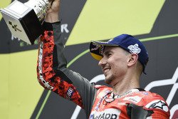 Podium: Jorge Lorenzo, Ducati Team