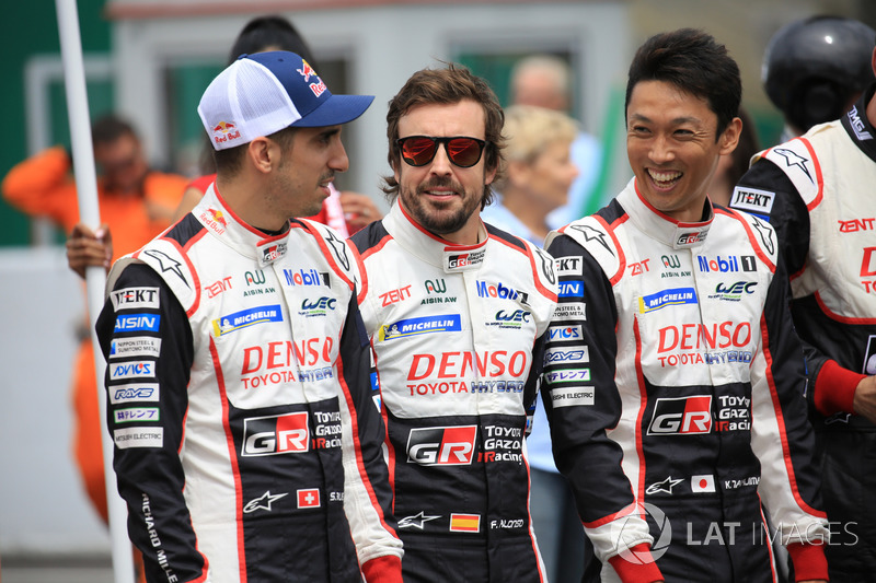 #8 Toyota Gazoo Racing Toyota TS050: Sébastien Buemi, Kazuki Nakajima, Fernando Alonso