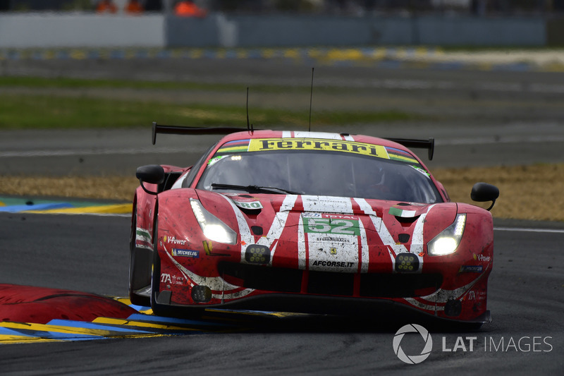 #52 AF Corse Ferrari 488 GTE EVO: Toni Vilander, Antonio Giovinazzi, Pipo Derani
