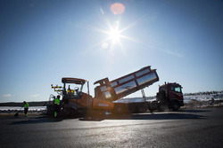 Les travaux sur le circuit du KymiRing