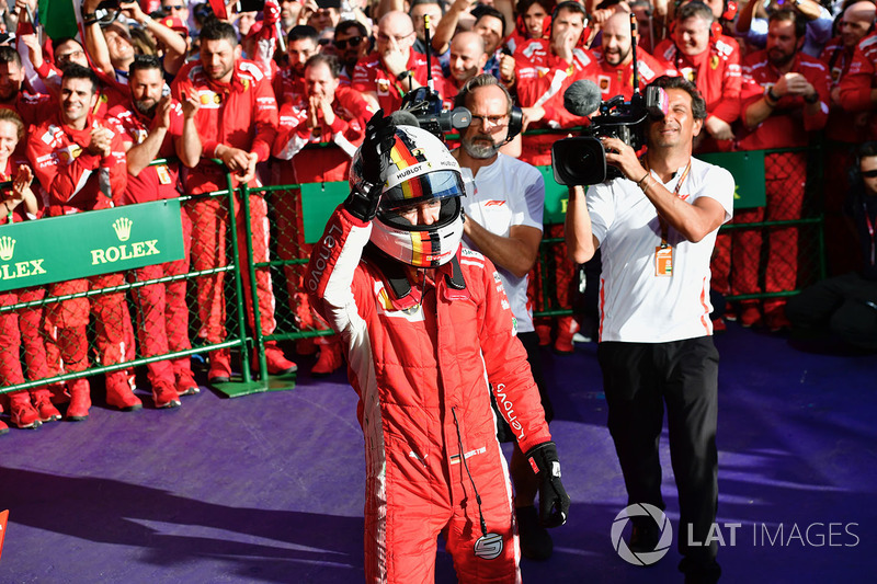 Победитель Себастьян Феттель, Ferrari