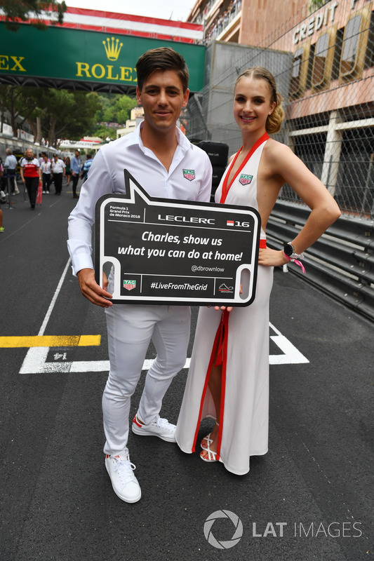 Grid girl e grid boy TAG Heuer
