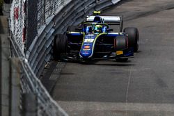Lando Norris, Carlin, percute les barrières