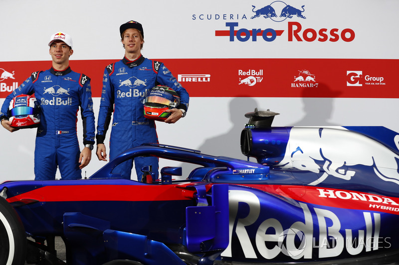 Pierre Gasly, Scuderia Toro Rosso, Brendon Hartley, Scuderia Toro Rosso STR13
