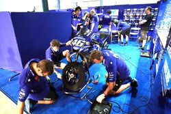 Le stand de Valentino Rossi, Yamaha Factory Racing