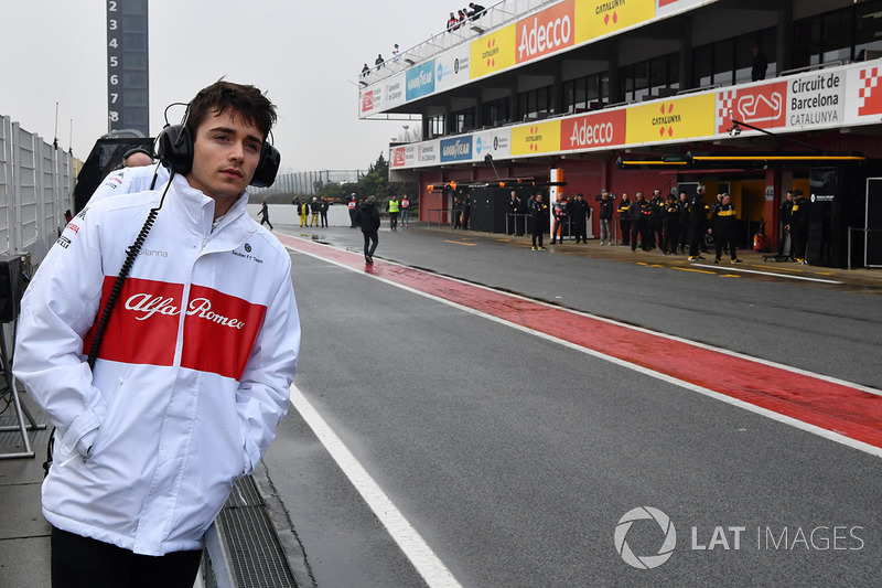 Assim como o companheiro de equipe de Ericsson, Charles Leclerc
