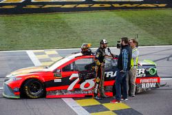 Race winner Martin Truex Jr., Furniture Row Racing Toyota