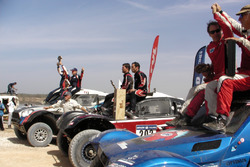 Podio auto: vincitori Mathieu Serradori, Fabian Lurquin, secondi Vladimir Vasilyev, Konstantin Zhilt