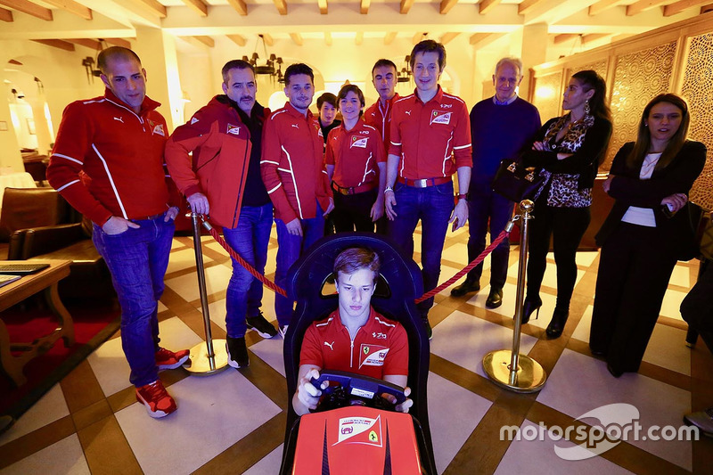 Entrenamiento Ferrari Driver Academy