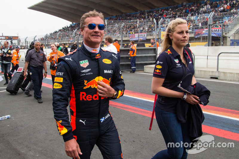 David Coulthard lors des Jumbo Racing Days