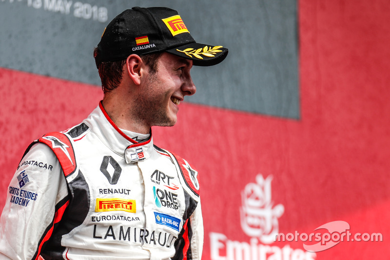 Il secondo classificato Anthoine Hubert, ART Grand Prix