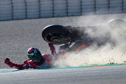 Sturz:, Jorge Lorenzo, Ducati Team