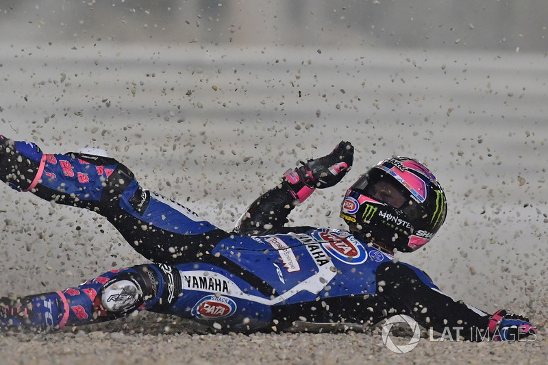 La caduta di Alex Lowes, Pata Yamaha