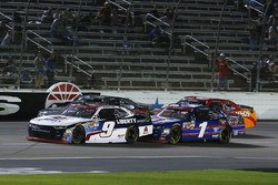 William Byron, JR Motorsports Chevrolet and Elliott Sadler, JR Motorsports Chevrolet