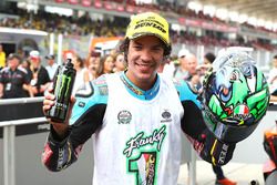 Franco Morbidelli, Marc VDS, troisième de la course et Champion du monde