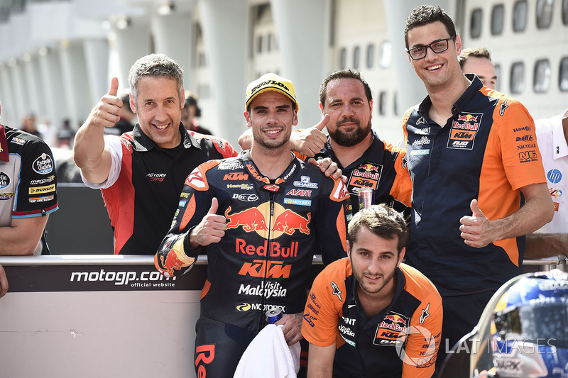 Second place Miguel Oliveira, Red Bull KTM Ajo