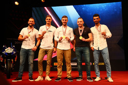 Tom Sykes, Kawasaki Racing, Chaz Davies, Ducati Team, Jonathan Rea, Kawasaki Racing, Lucas Mahias, GRT Yamaha Official WorldSSP Team, Kenan Sofuoglu, Kawasaki Puccetti Racing