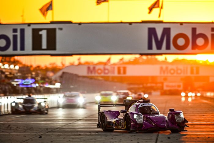 #99 AO Racing ORECA LMP2 07: PJ Hyett, Dane Cameron, Jonny Edgar
