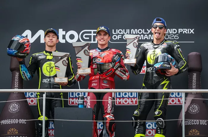 Marc Marquez, Ducati Team, Ai Ogura, Trackhouse Racing, Raul Fernandez, Trackhouse Racing