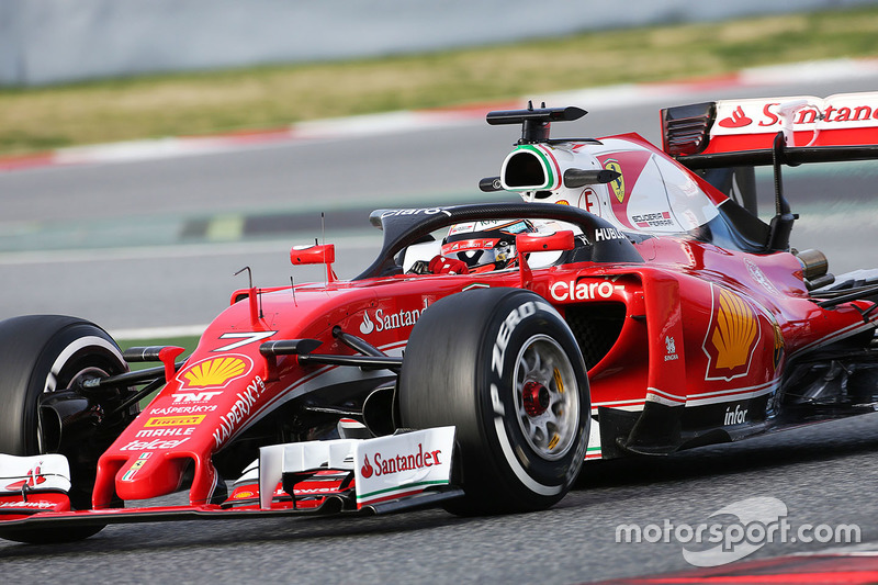 Kimi Raikkonen, Ferrari SF16-H Halo Kokpit