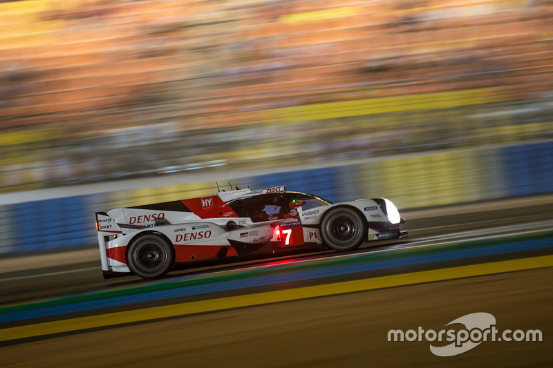 #7 Toyota Gazoo Racing Toyota TS050 Hybrid: Mike Conway, Kamui Kobayashi, Stéphane Sarrazin