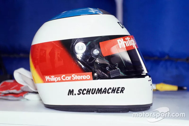 Casco de Michael Schumacher, Jordan
