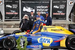 Le vainqueur Alexander Rossi, Herta - Andretti Autosport Honda