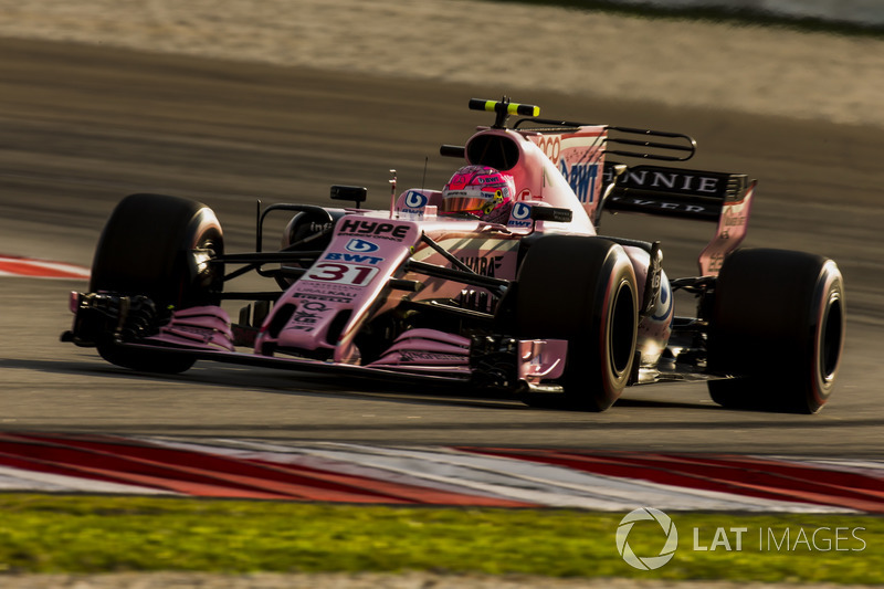 Esteban Ocon, Sahara Force India F1 VJM10