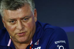 Otmar Szafnauer, Chief Operating Officer, Force India, in the FIA press conference
