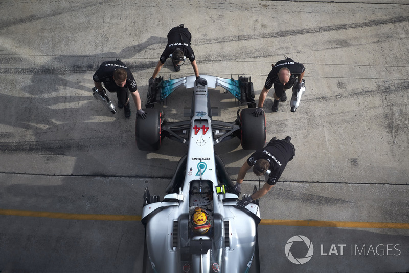 Lewis Hamilton, Mercedes AMG F1 W08