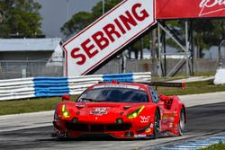 #62 Risi Competizione Ferrari 488 GTE: Toni Vilander, James Calado, Juan Pablo Montoya