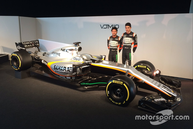 Sergio Pérez, Esteban Ocon, Sahara Force India F1 VJM10