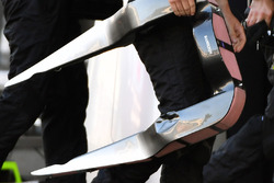 Reemplazo del apoyacabezas para Lewis Hamilton, Mercedes AMG F1 W08
