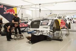 La voiture de Mattias Ekström, EKS, Audi S1 EKS RX Quattro