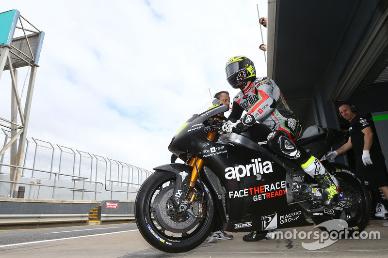 Aprilia avance à son rythme