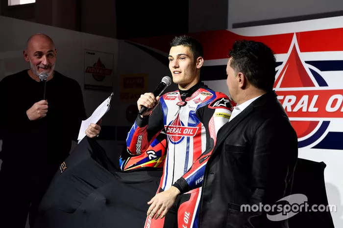 Fausto Gresini, Team Manager Federal Oil Gresini Moto2 y Jorge Navarro, Federal Oil Gresini Moto2