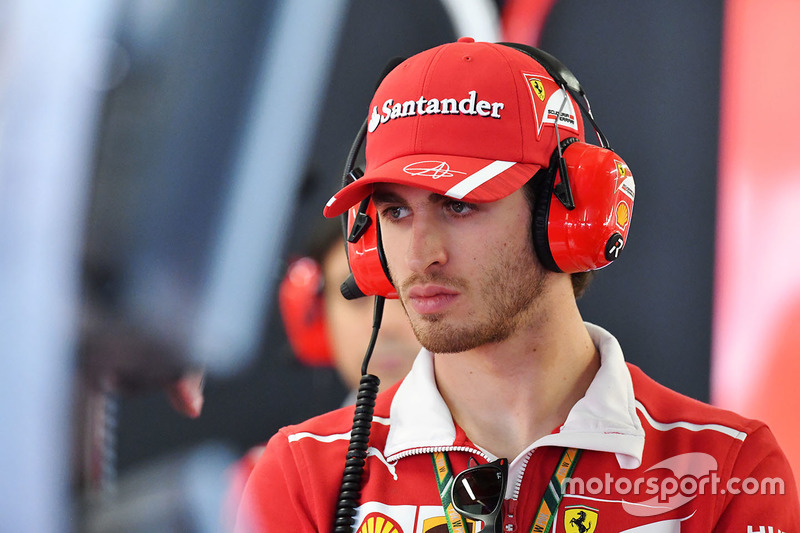 Antonio Giovinazzi, Ferrari, Testfahrer