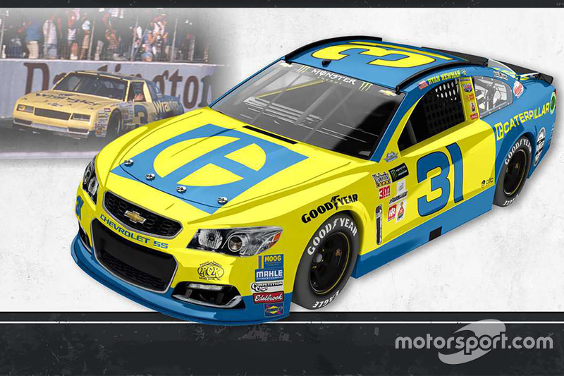 Throwback-Design: Ryan Newman, Richard Childress Racing Chevrolet