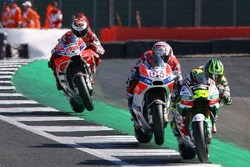 Cal Crutchlow, Team LCR Honda, Andrea Dovizioso, Ducati Team, Jorge Lorenzo, Ducati Team
