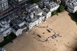An aerial view of F1 Live London