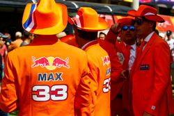 Fans Max Verstappen, Red Bull