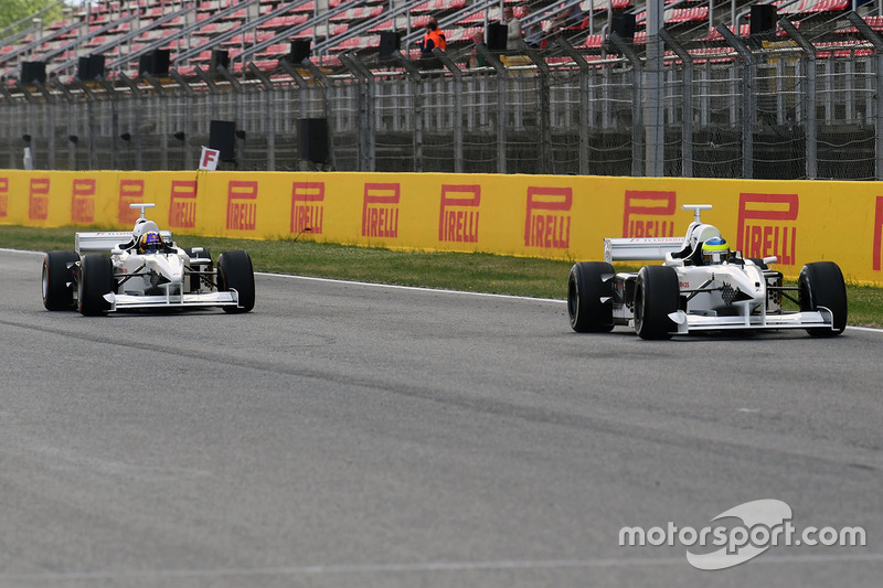 Zsolt Baumgartner, F1 Experiences 2-Seater driver and Patrick Friesacher, F1 Experiences 2-Seater dr