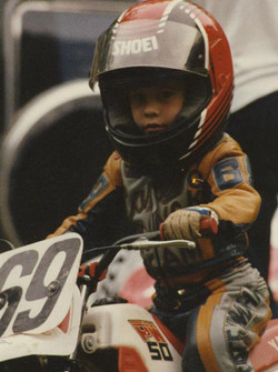 Jeugdfoto van Nicky Hayden