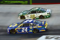 Chase Elliott, Hendrick Motorsports Chevrolet, Danica Patrick, Stewart-Haas Racing Ford