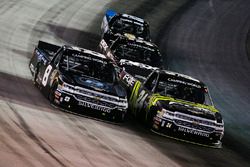 Justin Haley, GMS Racing Chevrolet and John Hunter Nemechek, SWM-NEMCO Motorsports Chevrolet