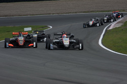 Joey Mawson, Van Amersfoort Racing, Dallara F317 - Mercedes-Benz, Nikita Mazepin, Hitech Grand Prix,