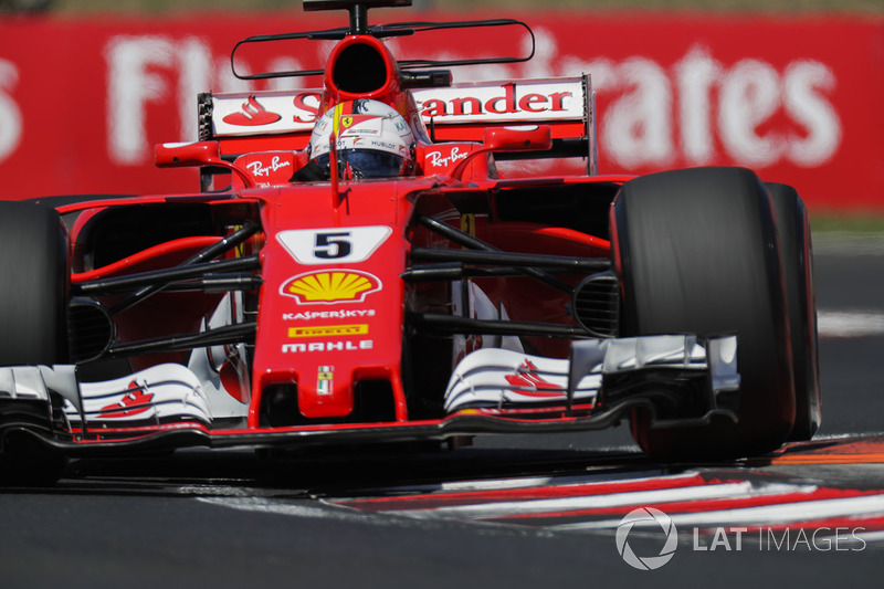 2017: Winner Sebastian Vettel, Ferrari SF70H