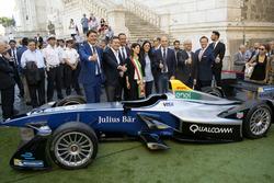 Presentazione dell'ePrix di Roma alla presenza del sindaco di Roma Virgina raggi
