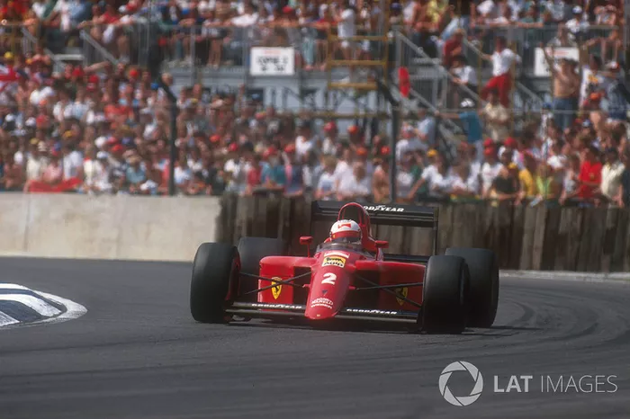 27º Nigel Mansell, Ferrari 641, Silverstone 1990. Tiempo: 1:07.428